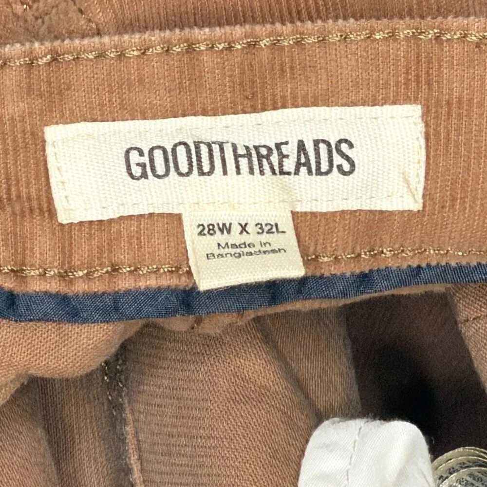 Goodthreads Men's Straight Leg Corduroy Pants - Picture 5 of 8